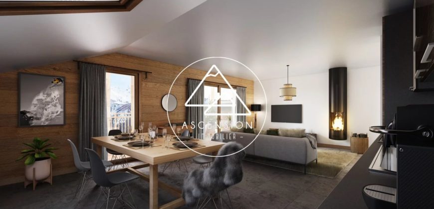 Programme neuf – Appartement 1 chambres et coin montagne – Le Snow Roc – Saint-Jean-d’Aulps